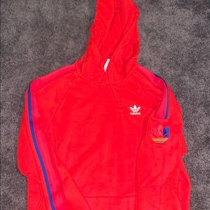 Brand new Red adidas hoodie M